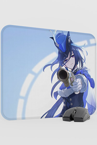 mousepad bastir Clorinde Genshin Impact Anime Gacha V2 - 48X40 XL Gaming Mous...