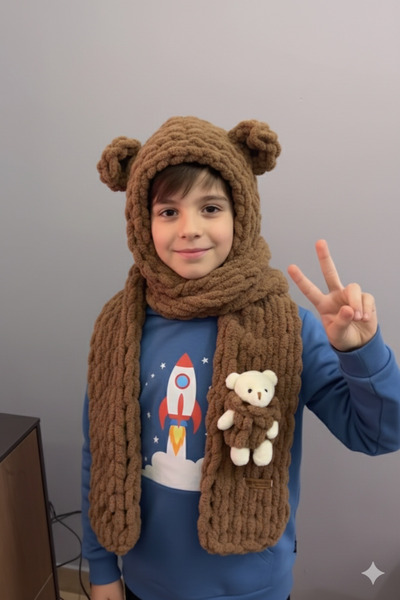 ipeklife Atkılı Bere Balaklava