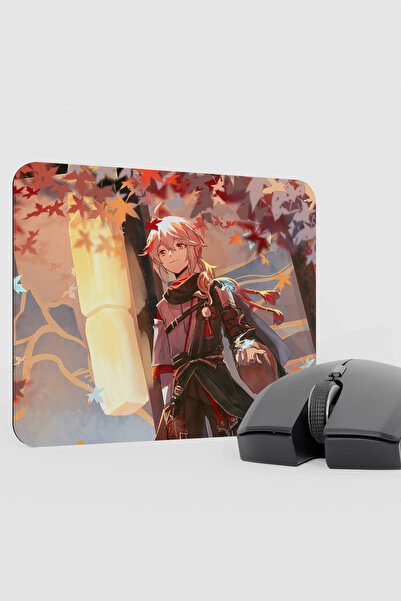 mousepad bastir Kazuha Genshin Impact Anime Gacha V3 - 22X18 Gaming Mouse Pad...