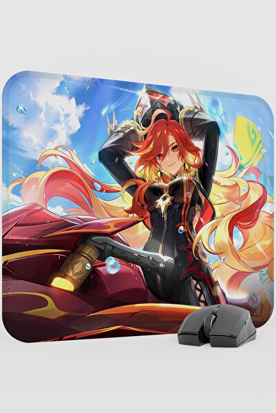 mousepad bastir Mavuika Genshin Impact Anime Gacha V1 - 48X40 XL Gaming Mouse...