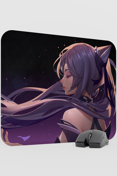mousepad bastir Keqing Genshin Impact Anime Gacha V5 - 48X40 XL Gaming Mouse ...