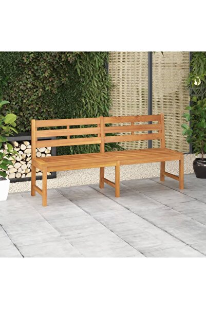 vidaxl Garden Bench 180 cm Solid Teak Wood
