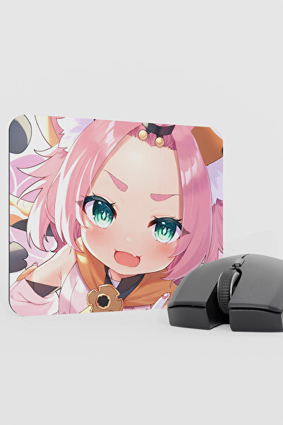 mousepad bastir Diona Genshin Impact Anime Gacha V2 - 22X18 Gaming Mouse Pad ...