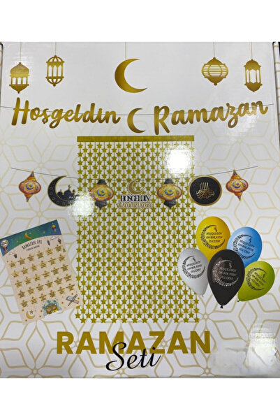 Doğasüs RAMAZAN SÜSLEME SETİ KUTULU BALONLU