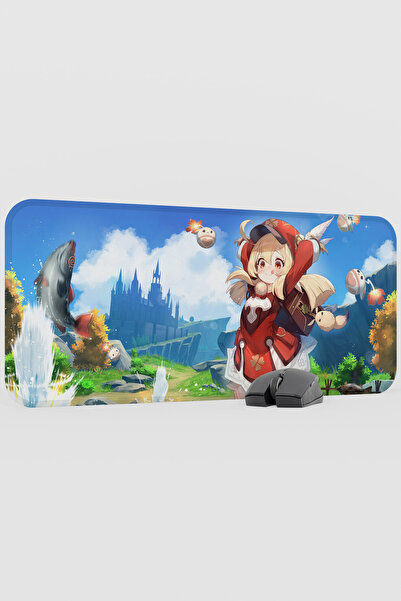 mousepad bastir Klee Genshin Impact Anime Gacha V2 - 70X30 XL Gaming Mouse Pa...