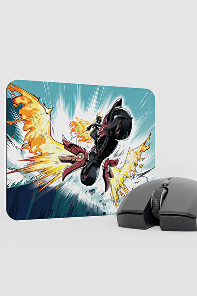 mousepad bastir Mavuika Genshin Impact Anime Gacha V4 - 22X18 Gaming Mouse Pa...
