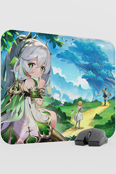 mousepad bastir لوحة ماوس للألعاب ناهيدا جينشين إمباكت أنيمي غاتشا V2 - مقاس ...