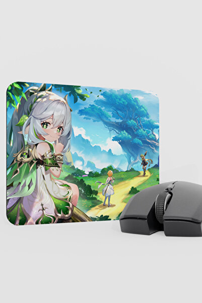 mousepad bastir Nahida Genshin Impact Anime Gacha V2 - 22X18 Gaming Mouse Pad...