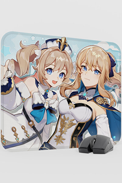 mousepad bastir لوحة ماوس للألعاب من باربرا جينشين إمباكت أنيمي غاشا V2 - مقا...