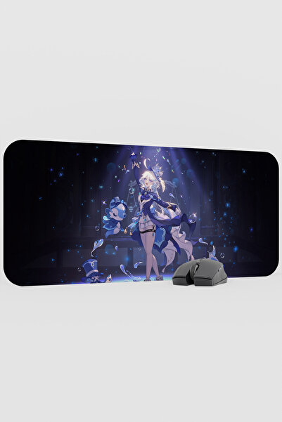 mousepad bastir Furina Genshin Impact Anime Gacha V5 - 70X30 XL Gaming Mouse ...