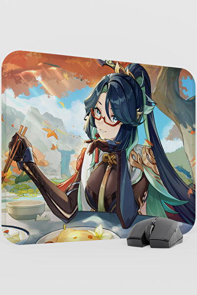 mousepad bastir Xianyun Genshin Impact Anime Gacha V5 - 48X40 XL Gaming Mouse...