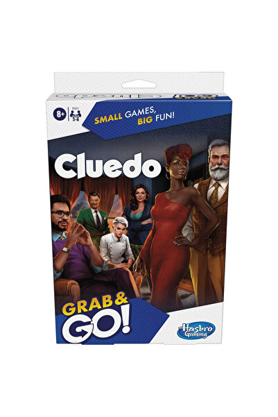 Hasbro Toys Cluedo Grab & Go Travel Game in English