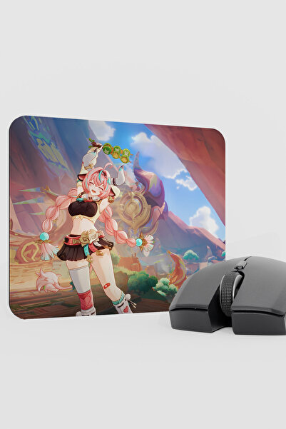 mousepad bastir Varesa Genshin Impact Anime Gacha V1 - 22X18 Gaming Mouse Pad...