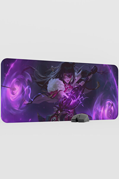 mousepad bastir Beidou Genshin Impact Anime Gacha V3 - 90X40 XXL Gaming Mouse...