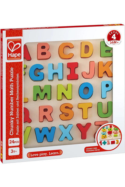 Hape PUZZLE ALFABET CHUNKY