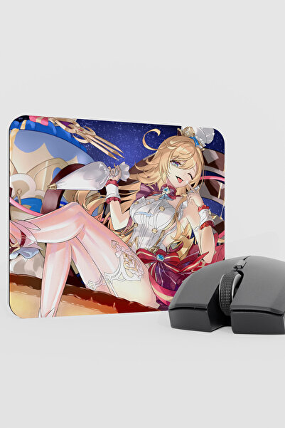 mousepad bastir Escoffier Genshin Impact Anime Gacha V3 - 22X18 Gaming Mouse ...