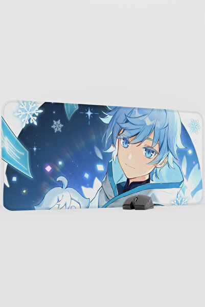 mousepad bastir لوحة ماوس للألعاب من تشونغيون جينشين إمباكت أنيمي غاشا V2 - م...