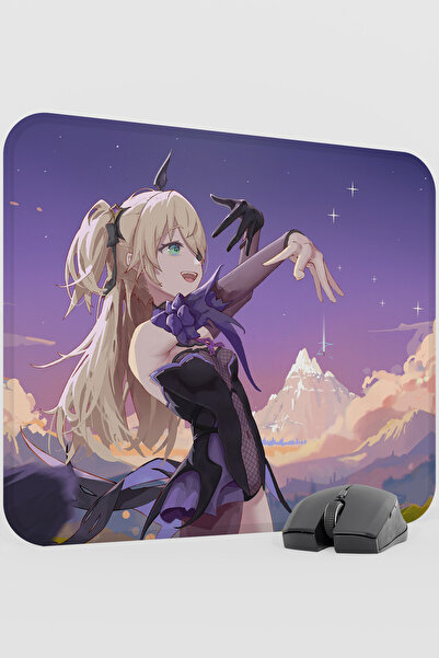 mousepad bastir Fischl Genshin Impact Anime Gacha V3 - 48X40 XL Gaming Mouse ...