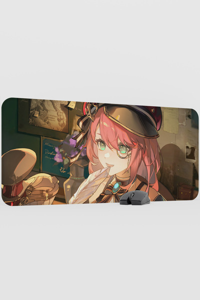 mousepad bastir Charlotte Genshin Impact Anime Gacha V5 - 90X40 XXL Gaming Mo...