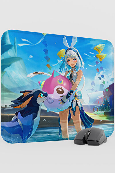 mousepad bastir لوحة ماوس ألعاب مولاني جنشن إمباكت أنيمي غاتشا V5 - 48×40 XL