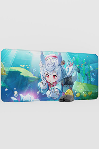 mousepad bastir Sigewinne Genshin Impact Anime Gacha V3 - 90X40 XXL Gaming Mo...