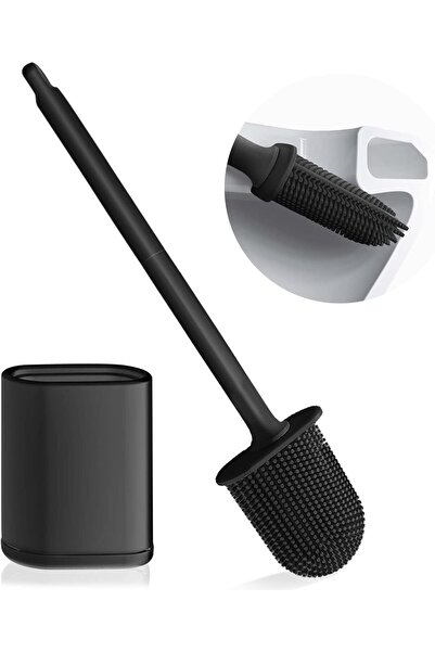 Generic Toilet Brush and Holder Set, Toilet Loo Brush,