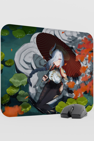 mousepad bastir لوحة ماوس للألعاب من شينهي جينشين إمباكت أنيمي غاتشا V3 - مقا...