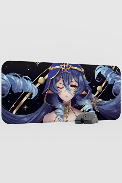 mousepad bastir Candace Genshin Impact Anime Gacha V3 - 70X30 XL Gaming Mouse...