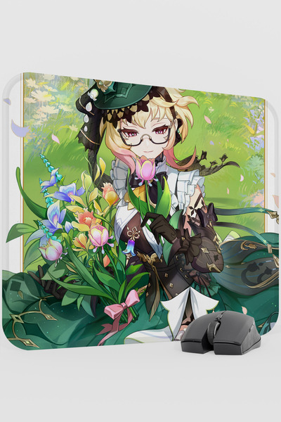 mousepad bastir لوحة ماوس ألعاب إميلي جينشين إمباكت أنيمي غاشا V5 - 48×40 XL