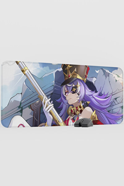 mousepad bastir Chevreuse Genshin Impact Anime Gacha V4 - 90X40 XXL Gaming Mo...