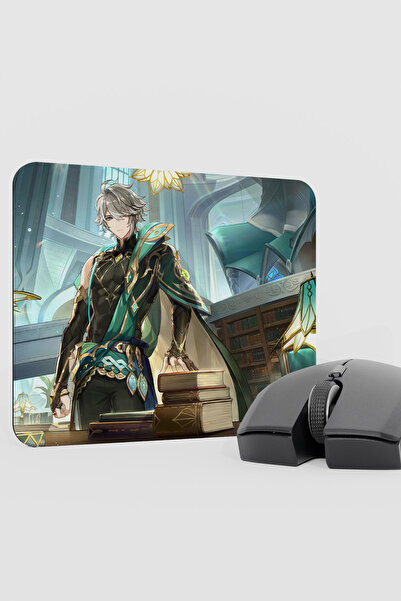 mousepad bastir Alhaitham Genshin Impact Anime Gacha V2 - 22X18 Gaming Mouse ...