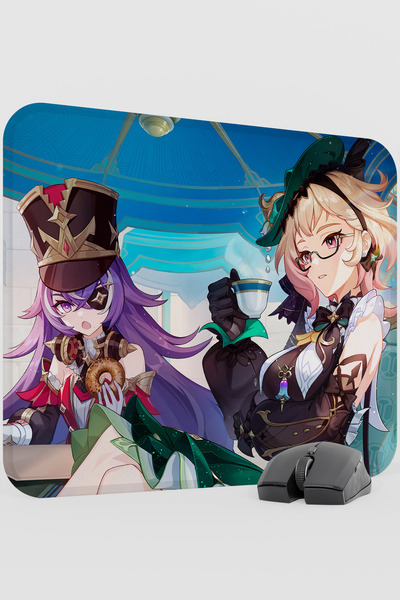 mousepad bastir لوحة ماوس ألعاب إميلي جينشين إمباكت أنيمي غاتشا V3 - 48×40 XL