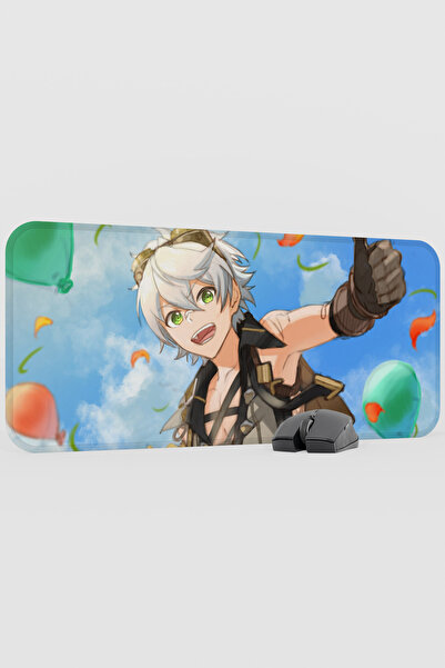 mousepad bastir Bennett Genshin Impact Anime Gacha V2 - 70X30 XL Gaming Mouse...