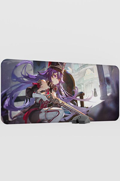 mousepad bastir Chevreuse Genshin Impact Anime Gacha V1 - 90X40 XXL Gaming Mo...