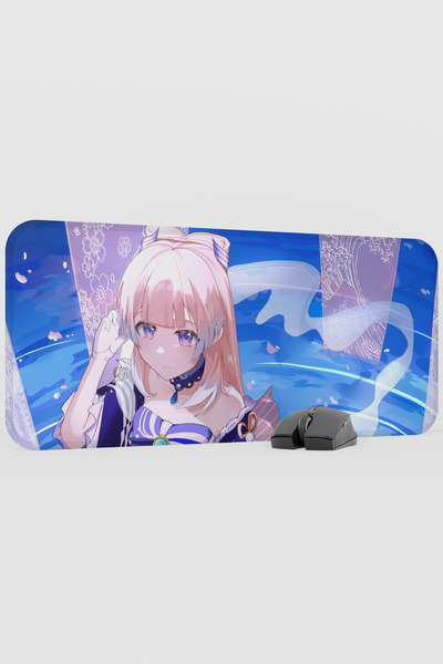 mousepad bastir Kokomi Genshin Impact Anime Gacha V3 - 70X30 XL Gaming Mouse ...
