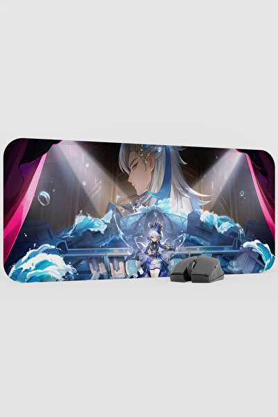 mousepad bastir Neuvillette Genshin Impact Anime Gacha V2 - 70X30 XL Gaming M...