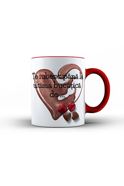 GIFTS4ALL Cana "Te iubesc pana la ultima bucatica de..." – Cadoul Perfect pen...