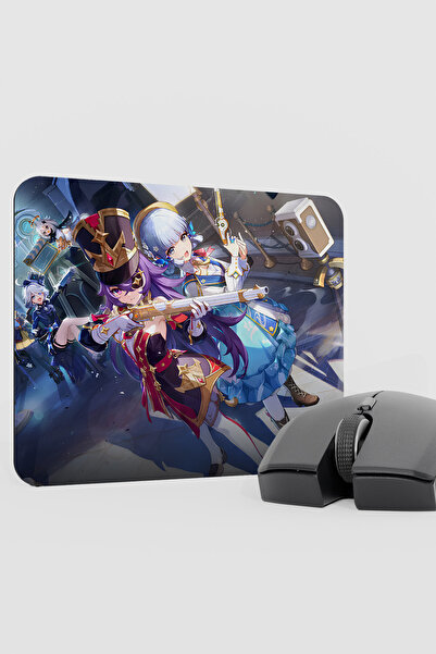 mousepad bastir Chevreuse Genshin Impact Anime Gacha V5 - 22X18 Gaming Mouse ...