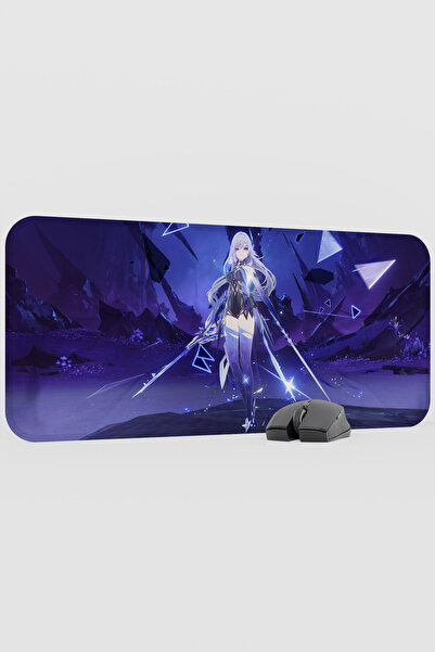 mousepad bastir Skirk Genshin Impact Anime Gacha V2 - 70X30 XL Gaming Mouse P...