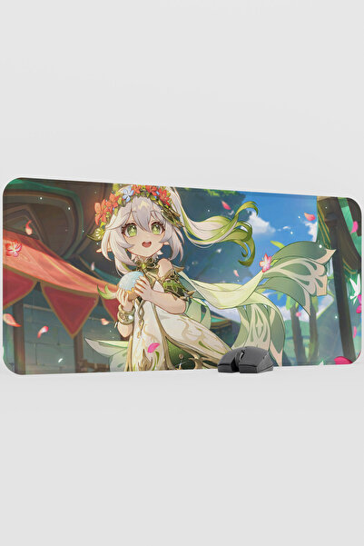 mousepad bastir Nahida Genshin Impact Anime Gacha V5 - 90X40 XXL Gaming Mouse...