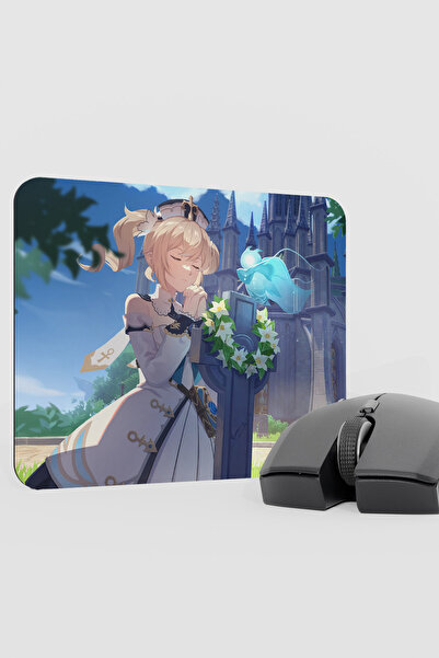mousepad bastir لوحة ماوس للألعاب من باربرا جينشين إمباكت أنيمي غاشا V1 - 22X18