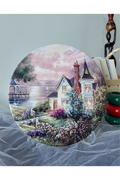 Grandez Home El Yapımı Dekoratif Döküm Duvar Tabağı - Rustik ve Vintage Duvar...