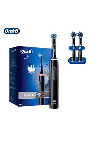 Choice4 black Oral B Pro 4 Ultra Electric Toothbrush 3D Rotation Rechargeable...