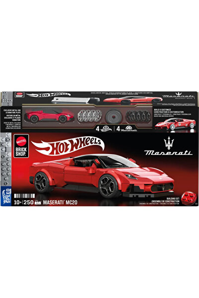mattel HOT WHEELS SPEED SERIES SET DE CONSTRUCTII MASERATI MC20