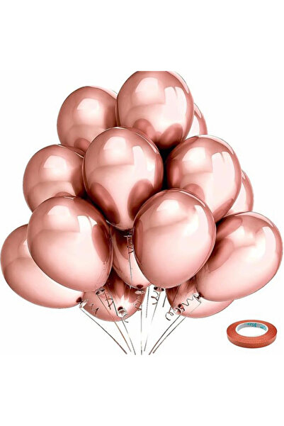Generic Metallic Balloons 50 pcs Pack of 12Inch Latex Balloon for Wedding Bri...