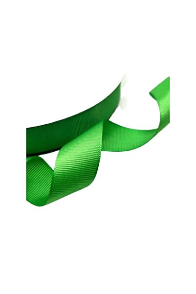 BenimMarifetlerim Green Grosgrain Ribbon 3 cm 10 Meters