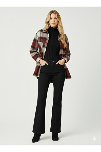 Moda Çizgi Tekstil Oduncu Gömlek