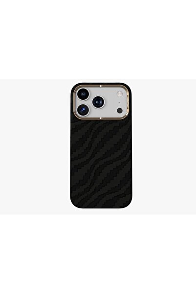 NANOSPACE حافظة مغناطيسية من ألياف الكربون لهاتف iPhone 17 Pro Max Magsafe