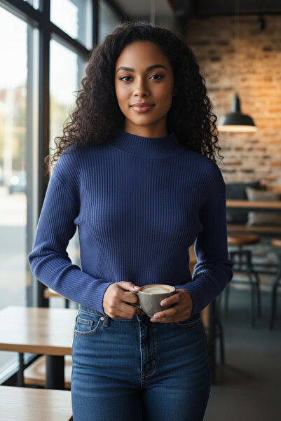 KapadokyaButik Knitwear CROP SWEATER