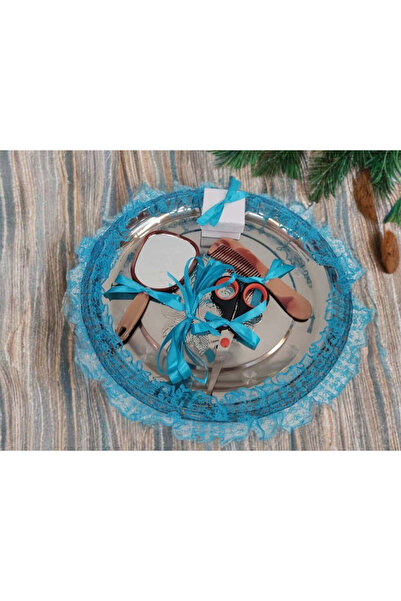 OBSIDION Tavita mot / turta dantela - turcoaz